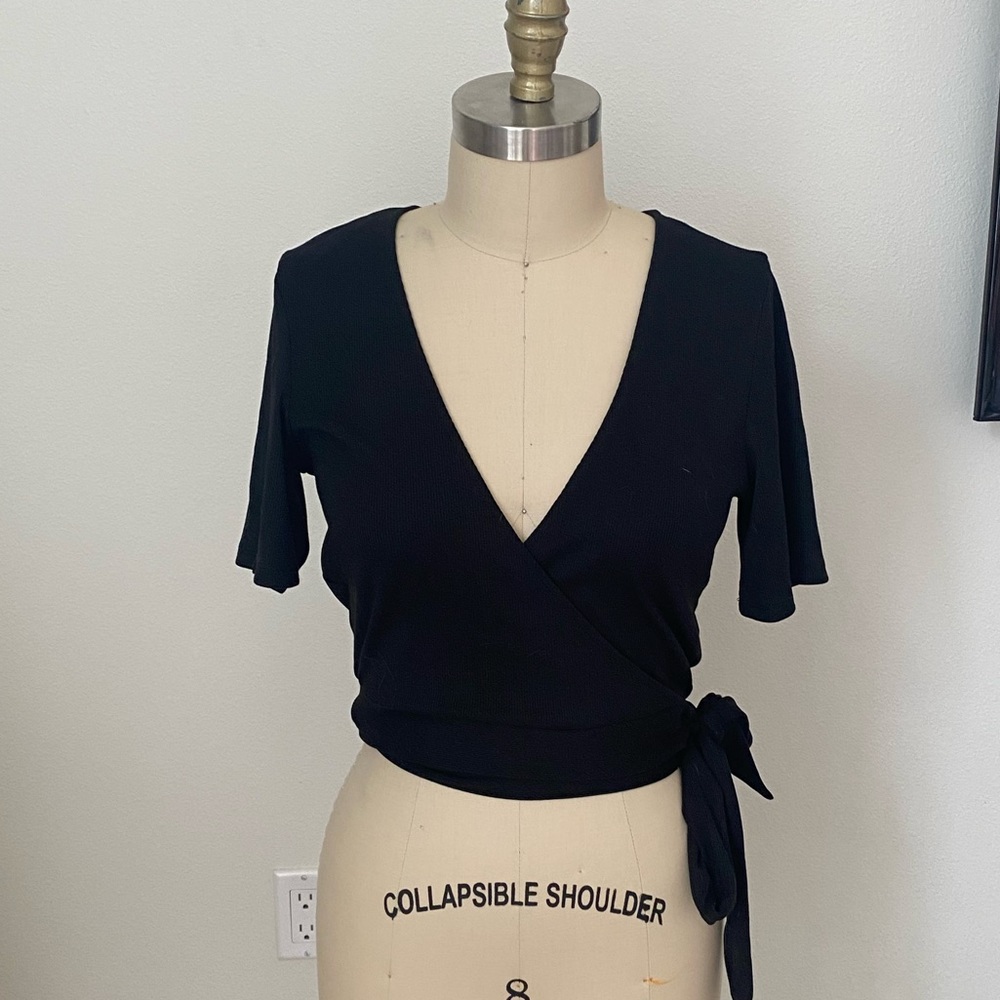 Surplus knit short sleeve top